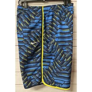 NIKE Energy Ripstop Board Shorts Wake Surfing NESS6361 Blue Yellow Fast Ship